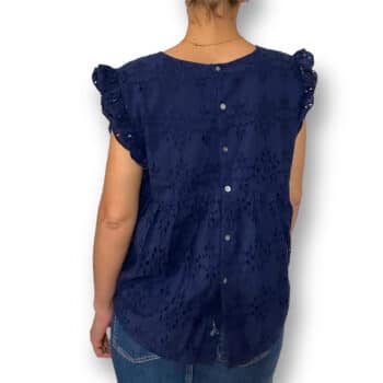 Blouse Broderie Anglaise T.40